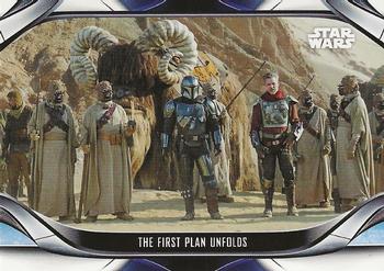 2021 Topps Star Wars: The Mandalorian Season 1 and 2 European Edition #86 The First Plan Unfolds Front