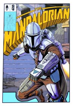 2021 Topps Star Wars: The Mandalorian Season 1 and 2 European Edition - Comic Covers #CC-1 Comic Cover 1 Front