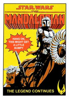 2021 Topps Star Wars: The Mandalorian Season 1 and 2 European Edition - Comic Covers #CC-2 Comic Cover 2 Front