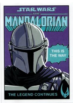 2021 Topps Star Wars: The Mandalorian Season 1 and 2 European Edition - Comic Covers #CC-5 Comic Cover 5 Front