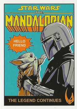 2021 Topps Star Wars: The Mandalorian Season 1 and 2 European Edition - Comic Covers #CC-6 Comic Cover 6 Front