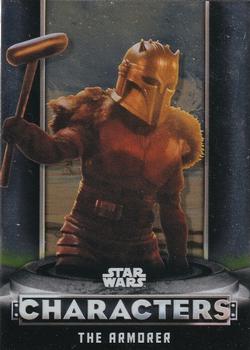 2021 Topps Star Wars: The Mandalorian Season 1 and 2 European Edition - Mandalorian Characters #C-9 The Armorer Front