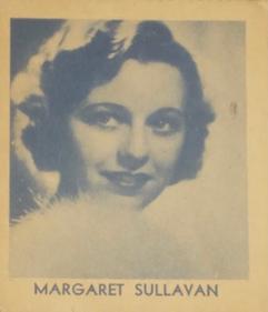 1936 Anonymous Movie Stars Series of 96 (R134) #508 Margaret Sullavan Front