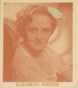 1936 Anonymous Movie Stars Series of 96 (R134) #514 Elisabeth Risdon Front