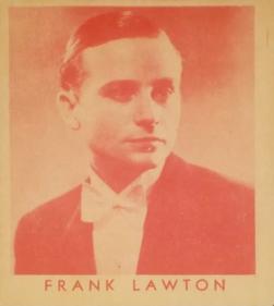 1936 Anonymous Movie Stars Series of 96 (R134) #551 Frank Lawton Front