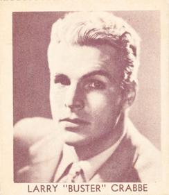 1936 Anonymous Movie Stars Series of 96 (R134) #562 Larry Crabbe Front