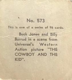 1936 Anonymous Movie Stars Series of 96 (R134) #573 