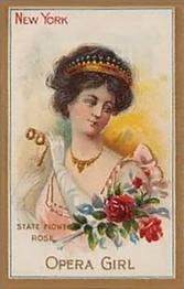 1910 American Tobacco State Girl (T106) #NNO New York Opera Girl Front