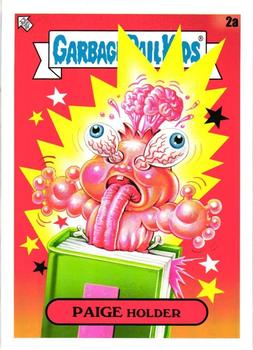 2022 Topps Garbage Pail Kids: Book Worms #2a Paige Holder Front