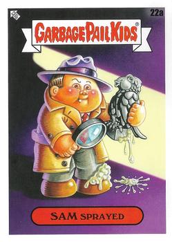 2022 Topps Garbage Pail Kids: Book Worms #22a Sam Sprayed Front