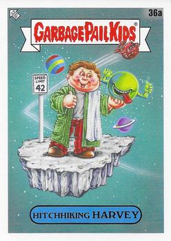 2022 Topps Garbage Pail Kids: Book Worms #36a Hitchhiking Harvey Front