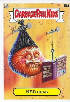 2022 Topps Garbage Pail Kids: Book Worms #87a Ned Head Front