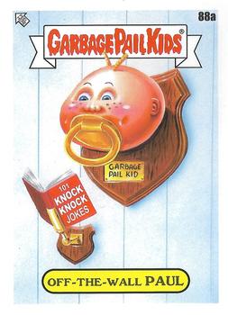 2022 Topps Garbage Pail Kids: Book Worms #88a Off-The-Wall Paul Front