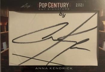 2021 Leaf Metal Pop Century - Cut Signature #PCC-AK1 Anna Kendrick Front