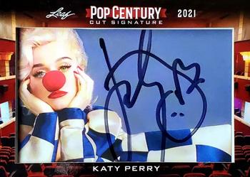 2021 Leaf Metal Pop Century - Cut Signature #PCC-KP1 Katy Perry Front