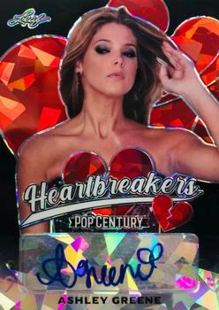 2021 Leaf Metal Pop Century - Heartbreakers Autographs Crystals Black #H-AG1 Ashley Greene Front