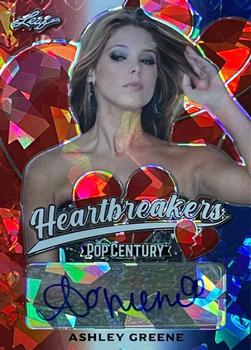 2021 Leaf Metal Pop Century - Heartbreakers Autographs Crystals Red White and Blue #H-AG1 Ashley Greene Front