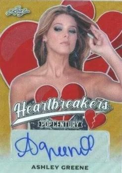 2021 Leaf Metal Pop Century - Heartbreakers Autographs Rainbow Gold #H-AG1 Ashley Greene Front
