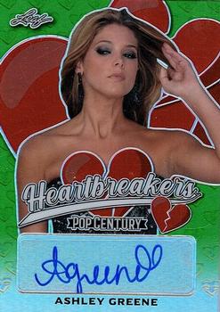 2021 Leaf Metal Pop Century - Heartbreakers Autographs Rainbow Green #H-AG1 Ashley Greene Front