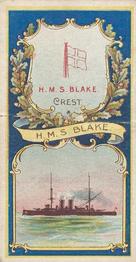 1901 Hill's Battleships & Crests #1 H.M.S. Blake Front
