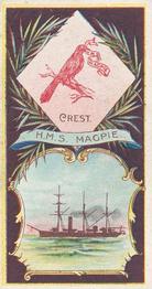 1901 Hill's Battleships & Crests #2 H.M.S. Magpie Front