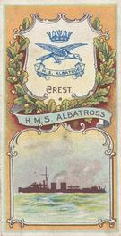 1901 Hill's Battleships & Crests #10 H.M.S. Albatross Front