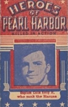 1942 Candyland Co. Heroes of Pearl Harbor R66 #NNO Colin Kelly Jr. Front