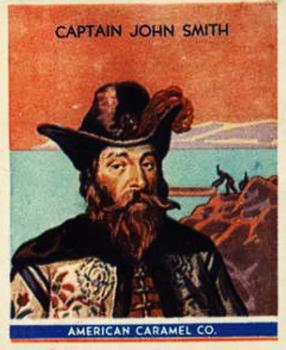 1930 American Caramel American Historical Characters (R14) #1 Captain John Smith Front