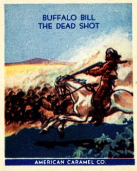 1930 American Caramel American Historical Characters (R14) #2 Buffalo Bill - The Dead Shot Front