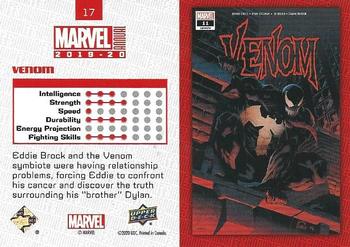 2019-20 Upper Deck Marvel Annual - Fractal #17 Venom Back