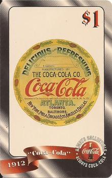 1996 Score Board Coca-Cola Sprint Phone Cards - $1 Phone Cards #31 Syrup Label 1912 Front
