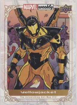 2020 Upper Deck Marvel Weekly - Achievements #A-6 Yellowjacket Front