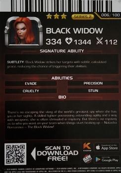 2020 Contest of Champions Series 2 #006 Black Widow Back