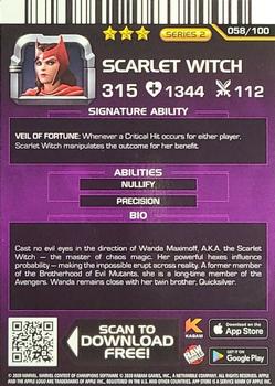 2020 Contest of Champions Series 2 #058 Scarlet Witch Back