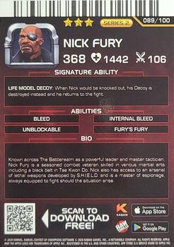 2020 Contest of Champions Series 2 #089 Nick Fury Back