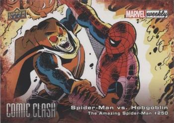 2019 Upper Deck Marvel Weekly - Comic Clash #CC-7 Spider-Man vs. Hobgoblin Front