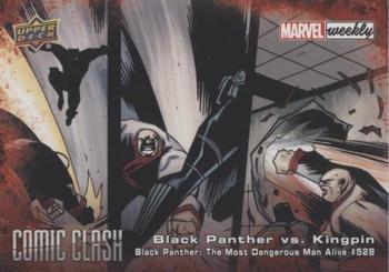 2019 Upper Deck Marvel Weekly - Comic Clash #CC-30 Black Panther vs. Kingpin Front