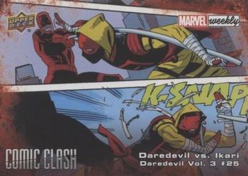 2019 Upper Deck Marvel Weekly - Comic Clash #CC-45 Daredevil vs. Ikari Front