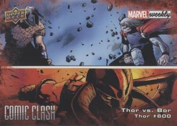 2019 Upper Deck Marvel Weekly - Comic Clash #CC-60 Thor vs. Bor Front