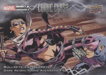2020 Upper Deck Marvel Weekly - Comic Clash #CC-34 Bullseye Front