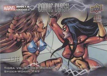 2020 Upper Deck Marvel Weekly - Comic Clash #CC-50 Tigra Front