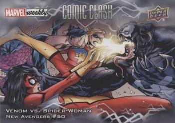 2020 Upper Deck Marvel Weekly - Comic Clash #CC-53 Venom Front