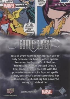 2020 Upper Deck Marvel Weekly - Comic Clash #CC-55 Morgan Le Fay Back