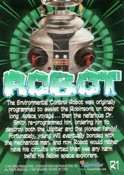 1997 Inkworks Lost in Space: The Classic Series - RoboMetallic #R1 Robot Back