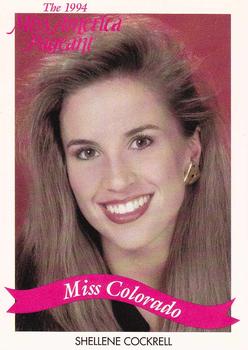 1994 Miss America Pageant Contestants #6 Shellene Cockrell Front