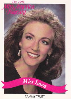 1994 Miss America Pageant Contestants #15 Tammy Truitt Front