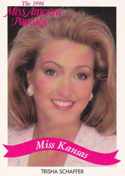 1994 Miss America Pageant Contestants #16 Trisha Schaffer Front