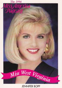 1994 Miss America Pageant Contestants #48 Jennifer Bopp Front