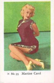 1958 Dutch Gum X Nr. Set #95 Martine Carol Front