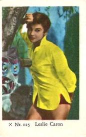 1958 Dutch Gum X Nr. Set #125 Leslie Caron Front
